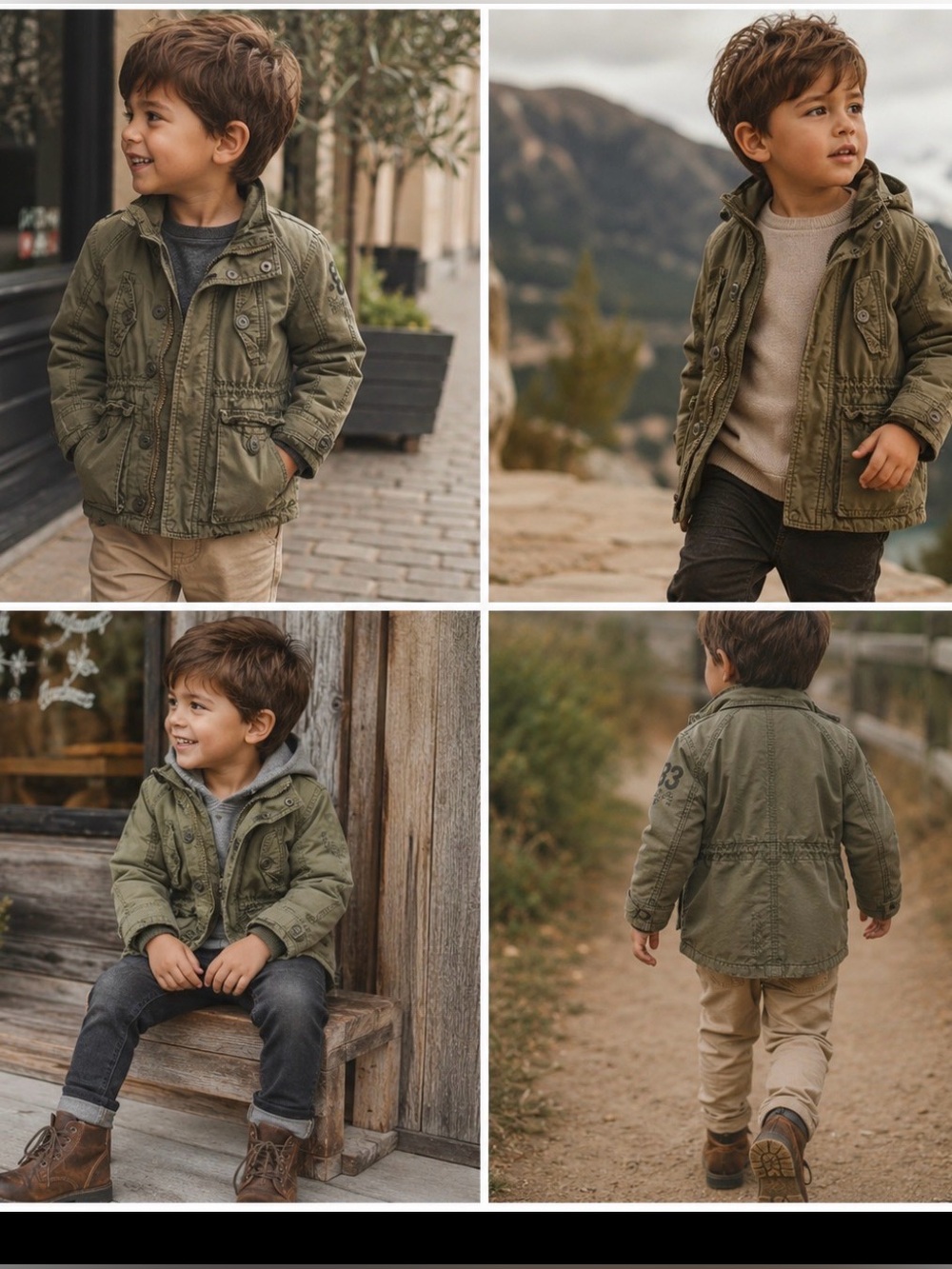 🔥CUTEST Boys utility lined jacket size 4-5T Price Firm!
